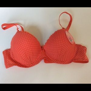 Ladies Polkadot Underwire Bra 36B